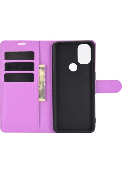 Oneplus Nord N10 Litchi Doku Çevirme Koruyucu Tpu Kılıf Için Oneplus Nord N10 5g (Yurt Dışından) fırsatları