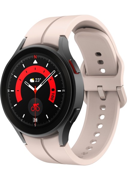 Samsung Galaxy Watch 6/6 Classic Için Silikon Watch Band (Yurt Dışından)