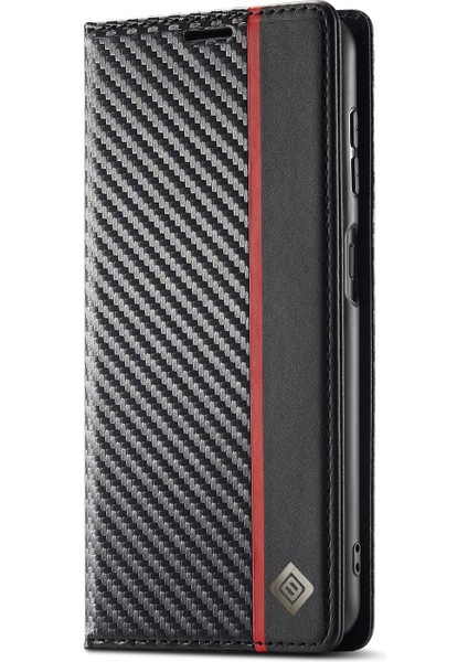 Samsung Galaxy S24 Fe 5g Için Karbon Fiber Deri Kılıf (Yurt Dışından) modelleri