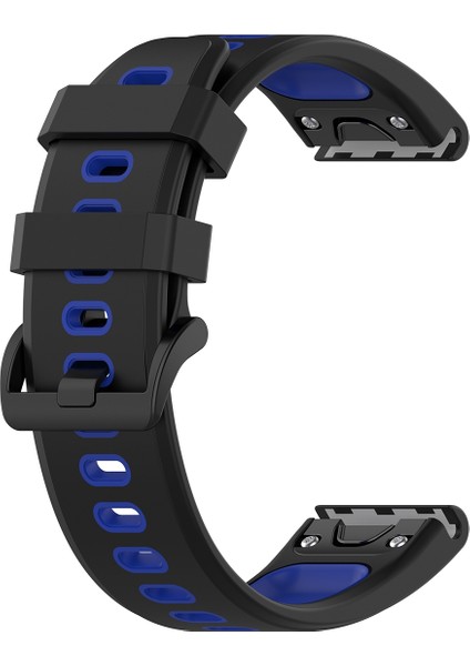 Garmin Fenix ​​7 / Epıx Için 22MM Iki Renkli Silikon Saat Bandı (Yurt Dışından) fiyatları