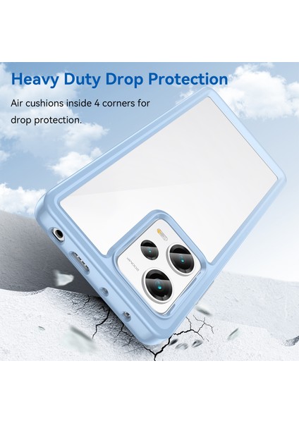 Xiaomi Redmi Note 12 Pro+ Çin / Global Için Akrilik + Tpu Telefon Kılıfı (Yurt Dışından) modelleri