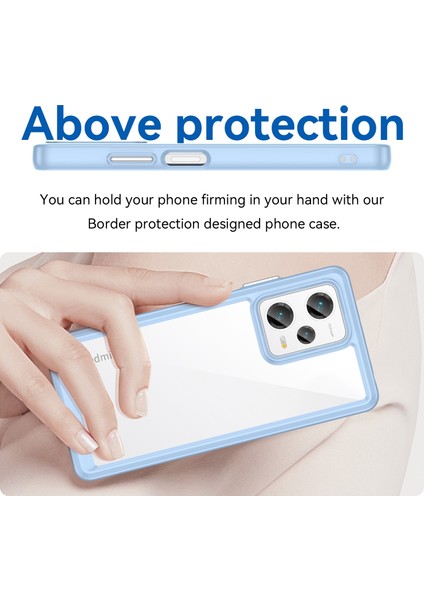 Xiaomi Redmi Note 12 Pro+ Çin / Global Için Akrilik + Tpu Telefon Kılıfı (Yurt Dışından) indirimleri