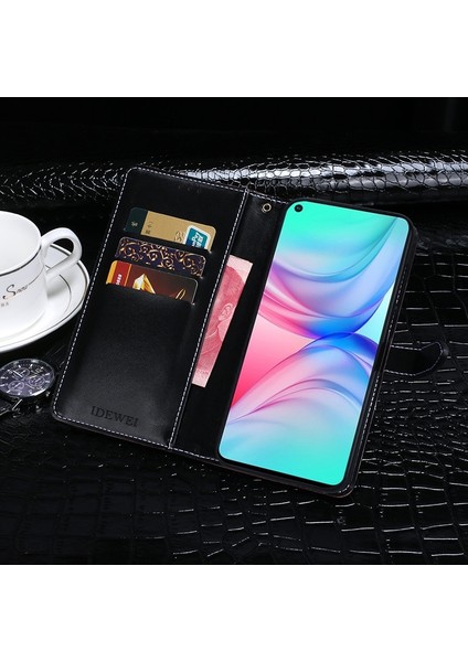 Infinix Hot 10 Için Idewei Timsah Dokulu Pu Kılıf (Yurt Dışından) indirimleri