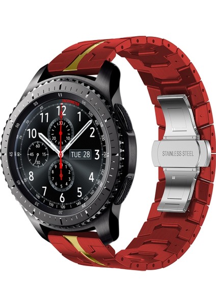 Samsung Gear S3 Frontier Için Paslanmaz Ste Watch Band (Yurt Dışından)