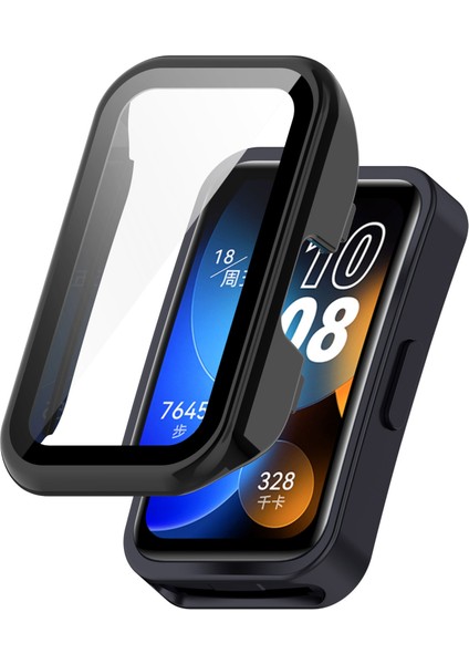 Huawei Band 9/8 Için Pc + Temperli Film Izleme Kılıfı (Yurt Dışından)