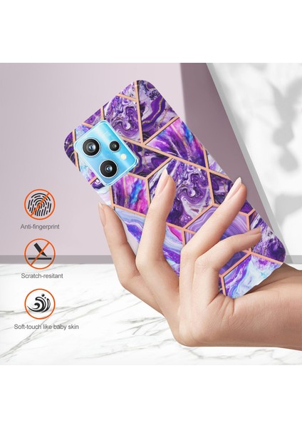 Oppo Realme 9 Pro+ 5g Için Imd Mermer Tpu Kılıf (Yurt Dışından) modelleri
