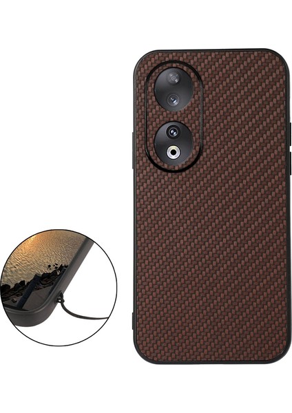 Honor 90 Için Karbon Fiber Dokulu Kılıf (Yurt Dışından) fiyatları