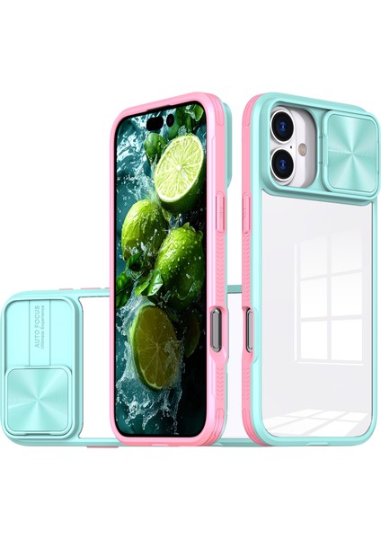 iPhone 16 Plus Için Camshid Akrilik Tpu Telefon Kılıfı (Yurt Dışından)