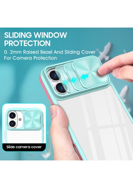 iPhone 16 Plus Için Camshid Akrilik Tpu Telefon Kılıfı (Yurt Dışından) modelleri