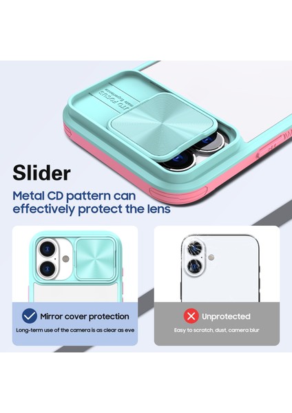 iPhone 16 Plus Için Camshid Akrilik Tpu Telefon Kılıfı (Yurt Dışından) fırsatları