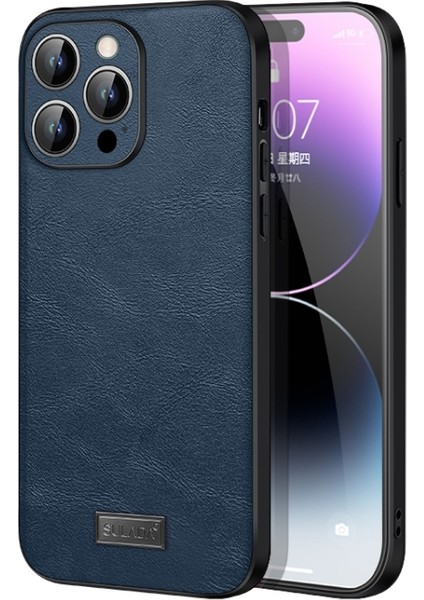 iPhone 14 Pro Max Için Tpu + El Yapımı Deri Kılıf (Yurt Dışından) fiyatları