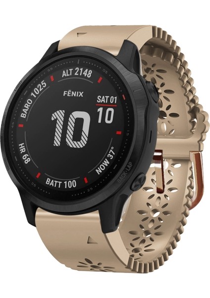 Garmin Fenix ​​6s Pro Için Silikon Saat Bandı (Yurt Dışından)