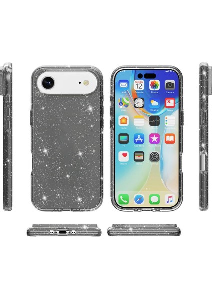 iPhone Air Için Terminator Simli Toz Telefon Kılıfı (Yurt Dışından) fiyatları