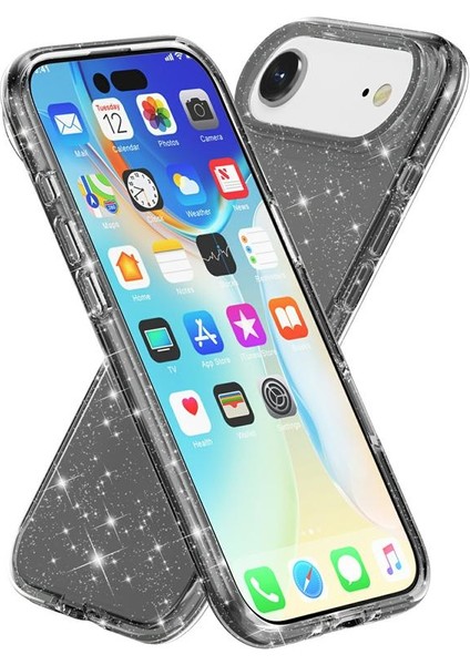 iPhone Air Için Terminator Simli Toz Telefon Kılıfı (Yurt Dışından) fırsatları