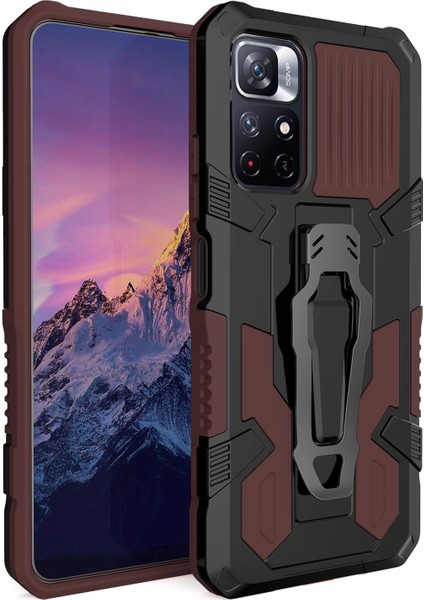 Xiaomi Redmi Note 11 5g Için Armor Warrior Pc + Tpu Kılıf (Yurt Dışından)