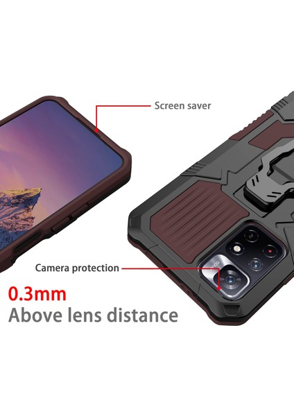 Xiaomi Redmi Note 11 5g Için Armor Warrior Pc + Tpu Kılıf (Yurt Dışından) modelleri
