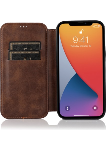 iPhone 13 Için Knight Deri Kılıf (Yurt Dışından) fırsatları