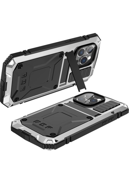 iPhone 14 Pro Için Metal + Silikon Koruyucu Kılıf (Yurt Dışından) fiyatları