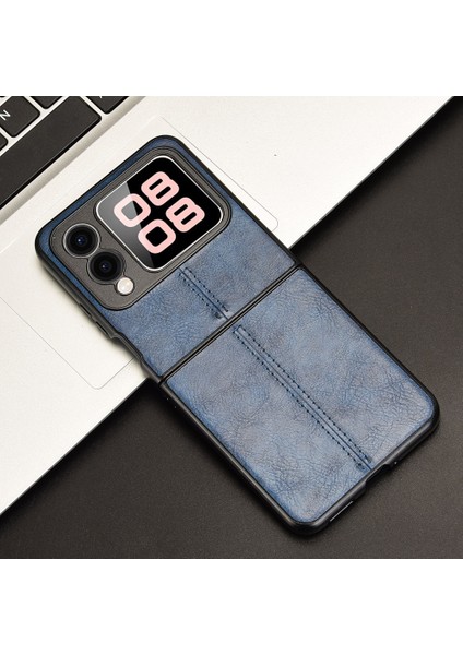 Huawei Nova Flip Için Inek Desenli Dikiş Telefon Kılıfı (Yurt Dışından) modelleri