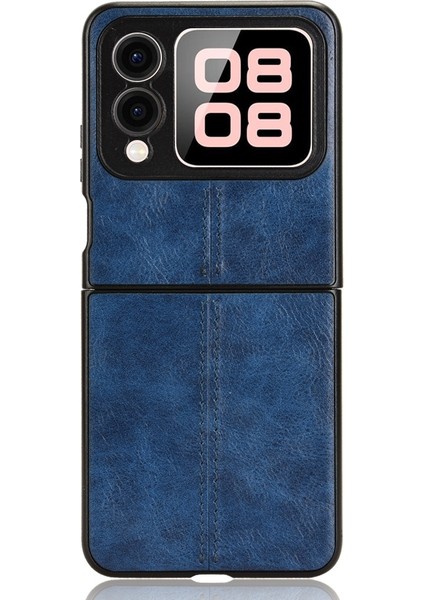 Huawei Nova Flip Için Inek Desenli Dikiş Telefon Kılıfı (Yurt Dışından) fırsatları