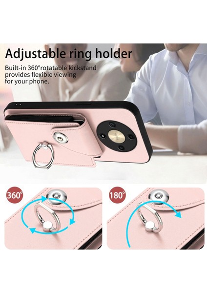 Honor X9B / Magic6 Lite Için Kart Çantası Pu Telefon Kılıfı (Yurt Dışından) fırsatları