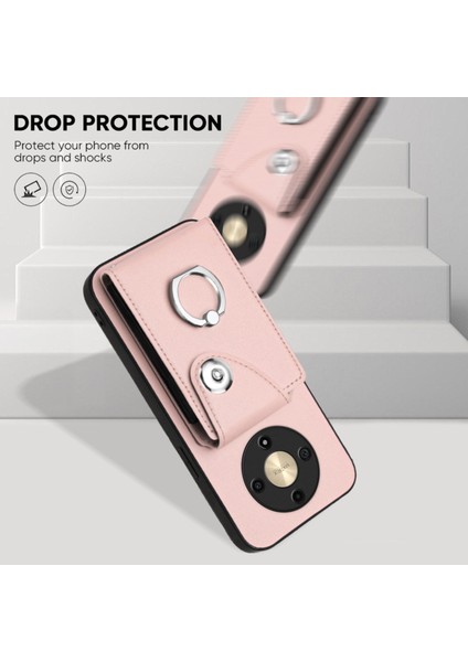 Honor X9B / Magic6 Lite Için Kart Çantası Pu Telefon Kılıfı (Yurt Dışından) indirimleri