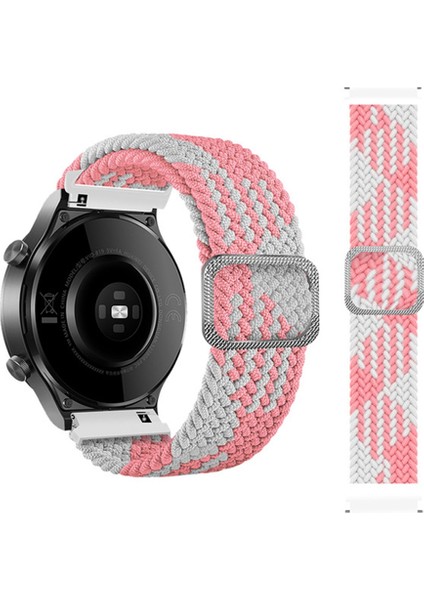 Huami Amazfit Bip U Pro Için Naylon Örgülü Kordonlu Saat (Yurt Dışından)