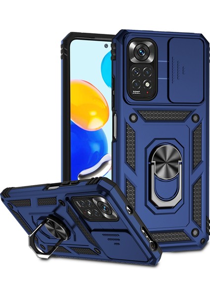 Xiaomi Redmi Note 11 Global Için Sürgülü Camshid Kılıf (Yurt Dışından)