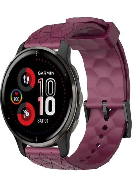 Garmin Venu 2 Plus Için Futbol Desenli Saat Bandı (Yurt Dışından)
