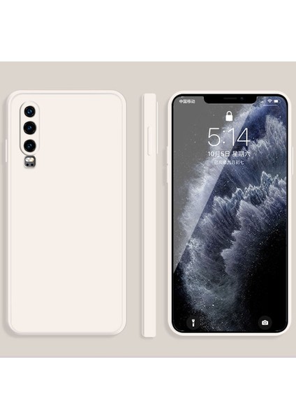 Huawei P30 Için Sıvı Silikon Kılıf (Yurt Dışından)
