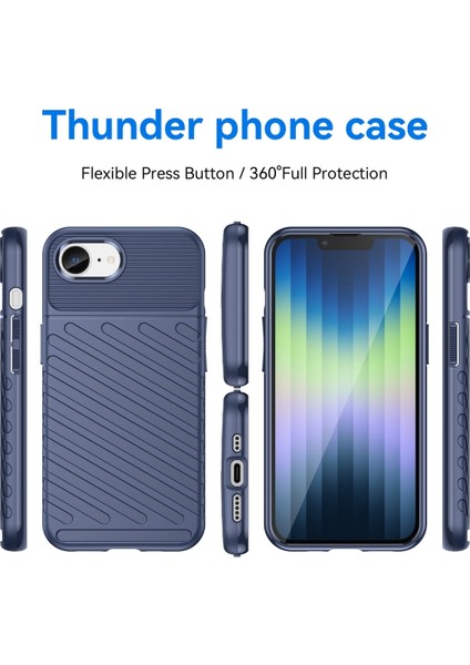 iPhone Se 2024 Için Thunderbolt Tpu Telefon Kılıfı (Yurt Dışından) modelleri