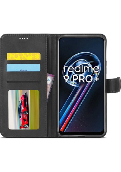 Realme 9 Pro+ Için Lc.ımeeke Buzağı Dokulu Pu Kılıf (Yurt Dışından) fırsatları