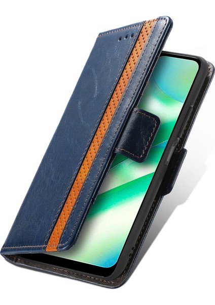 Realme C33 Için Ekleme Çift Manyetik Tokalı Deri Kılıf (Yurt Dışından) indirimleri