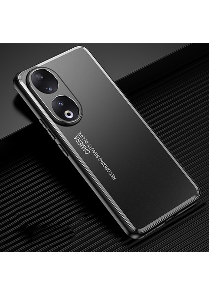 Honor 90 Için Buzlu Metal Kasa (Yurt Dışından)