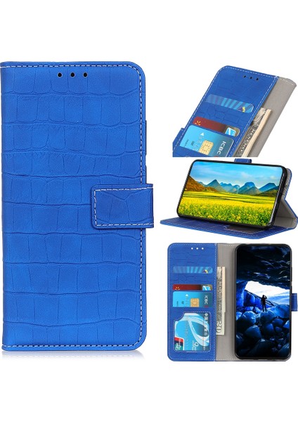 Oneplus 8t Manyetik Timsah Dokulu Deri Kılıf Için (Yurt Dışından)