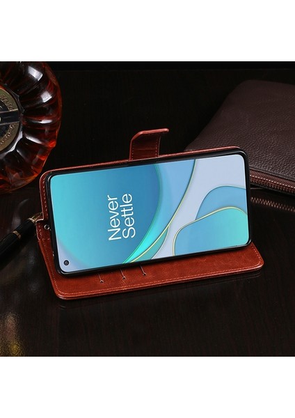 Oneplus 8t Için Crazy Horse Doku Kılıfı (Yurt Dışından) indirimleri