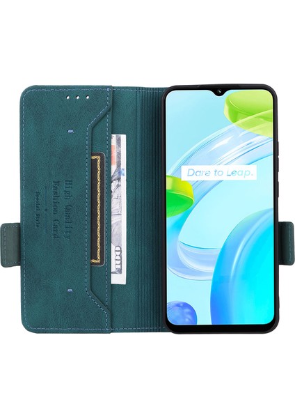 Realme C30 Için Manyetik Deri Kılıf (Yurt Dışından) fırsatları