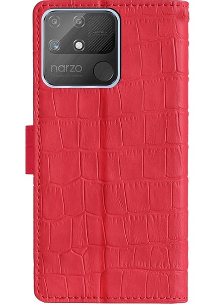 Oppo Realme Narzo 50A Için Timsah Kılıfı (Yurt Dışından) fırsatları