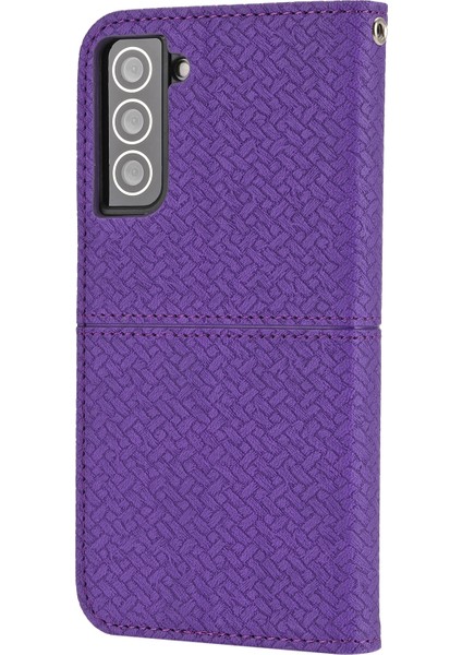 Samaung Galaxy S22 5g Için Dokuma Dokulu Telefon Pu Kılıf (Yurt Dışından) modelleri