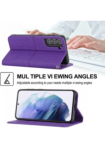 Samaung Galaxy S22 5g Için Dokuma Dokulu Telefon Pu Kılıf (Yurt Dışından) indirimleri