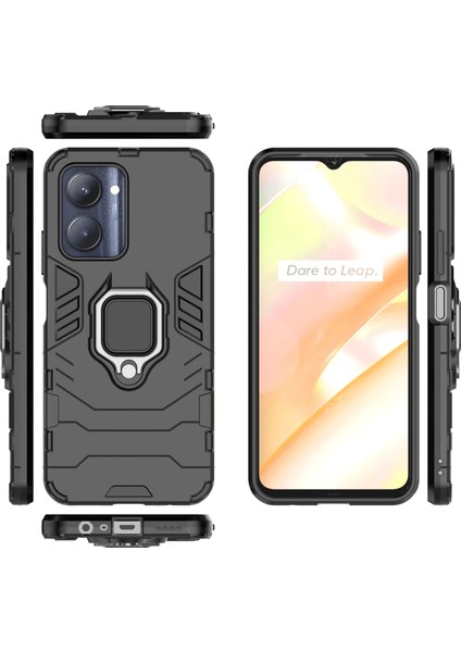 Realme C33 4g Için Halka Tutucu Pc + Tpu Kılıf (Yurt Dışından) modelleri
