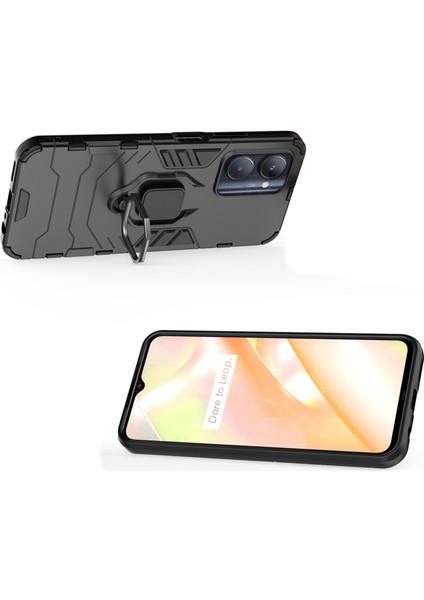 Realme C33 4g Için Halka Tutucu Pc + Tpu Kılıf (Yurt Dışından) fırsatları