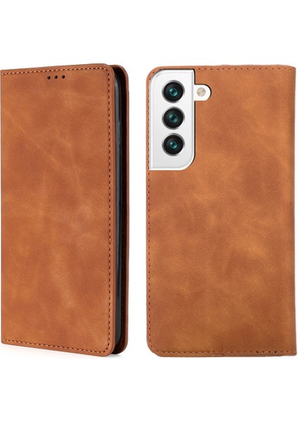 Samaung Galaxy S22+ 5g Için Skin Fe Manyetik Pu Kılıf (Yurt Dışından)