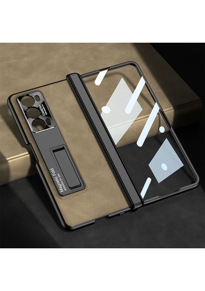 Honor Magic V2 Için Gkk Buzlu Menteşe Pu Kılıf (Yurt Dışından) indirimleri