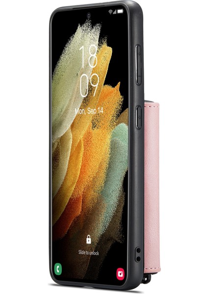 Samsung Galaxy S22+ 5g Için Jeehood Fermuarlı Deri Kılıf (Yurt Dışından) modelleri