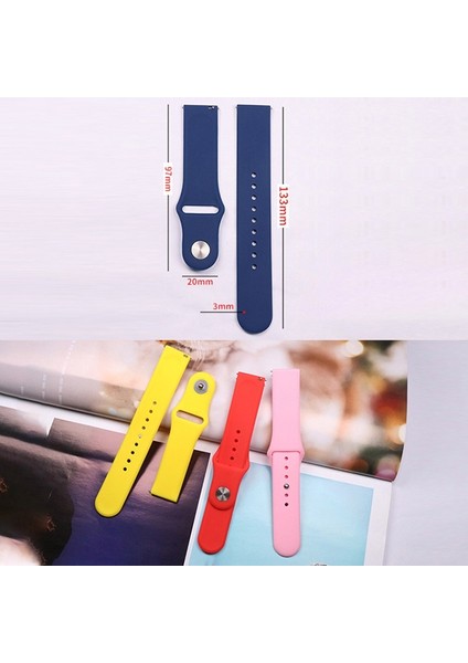 Huami Amazfit Gts Silikon Kordonlu Saat 22MM Için (Yurt Dışından) fırsatları