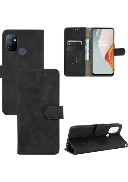 Oneplus Nord N100 Için Deri Fe Deri Kılıf (Yurt Dışından)