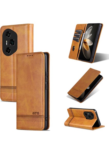 Honor 300 Ultra Için Manyetik Buzağı Dokulu Kılıf (Yurt Dışından)