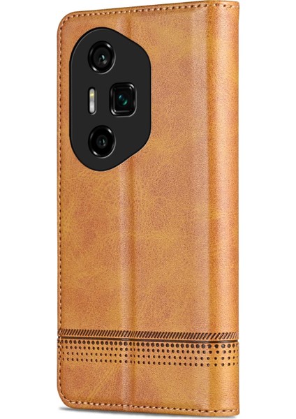 Honor 300 Ultra Için Manyetik Buzağı Dokulu Kılıf (Yurt Dışından) modelleri