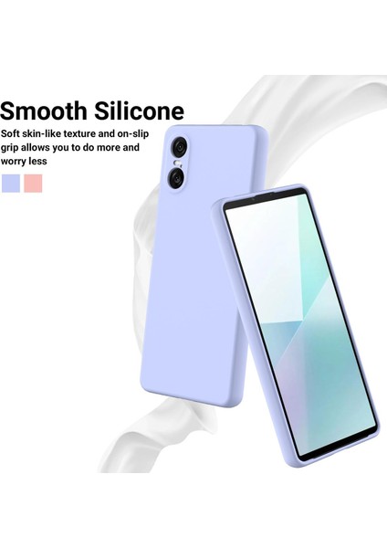Sony Xperia 10 Vı Için Sıvı Silikon Telefon Kılıfı (Yurt Dışından) modelleri